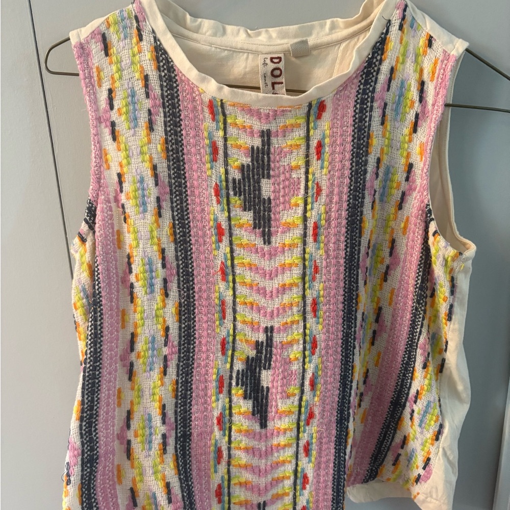Anthropologie Dolan Colorful Tank